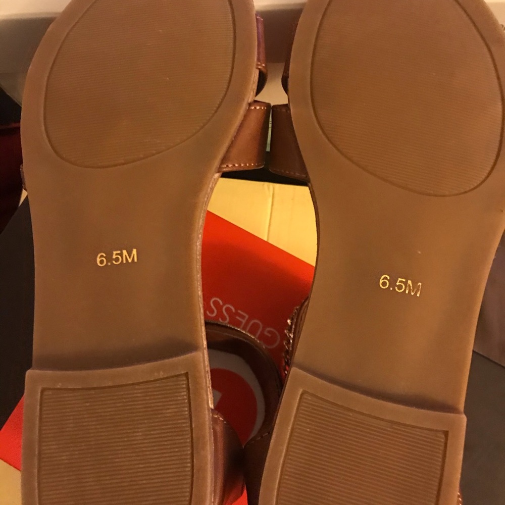 Guess brown sandals